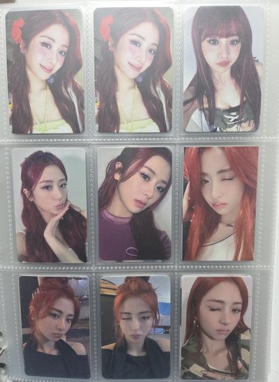 LE SSERAFIM YUNJIN 許允眞 特典 小卡 EASY