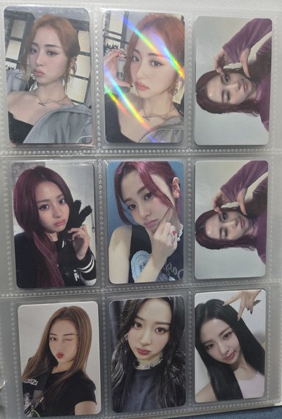 LE SSERAFIM YUNJIN 許允眞 特典 小卡 EASY ON OFF UNFORGIVEN