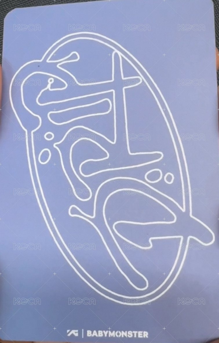 DRIP wvs clik clak 抽選卡  背面