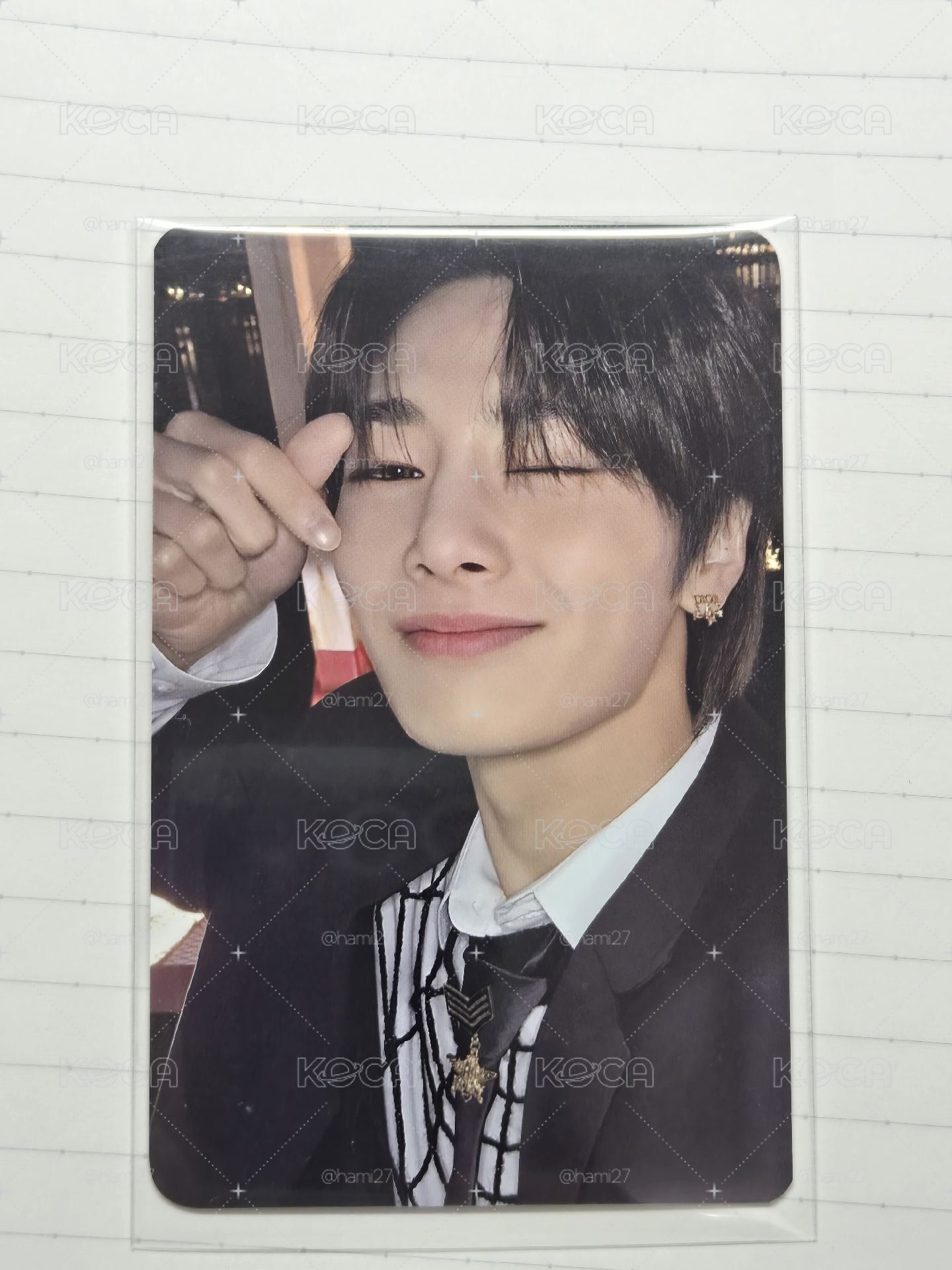 Stray Kids 五星 k4 特典小卡 梁精寅