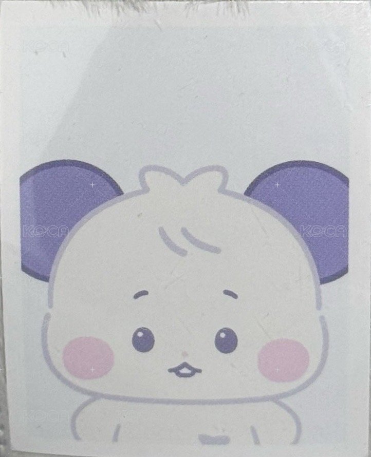 <Beautiful Mind>World Tour 周邊卡 ID證件照 背面