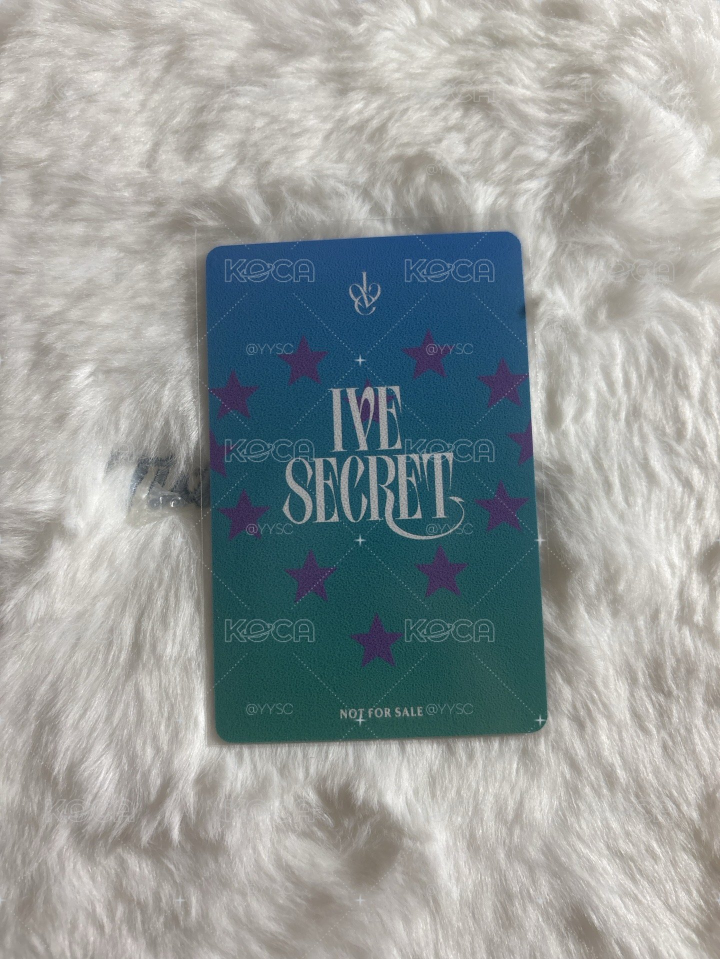 員瑛 IVE SECRET 入場卡 / 場限卡 1123 東京場限