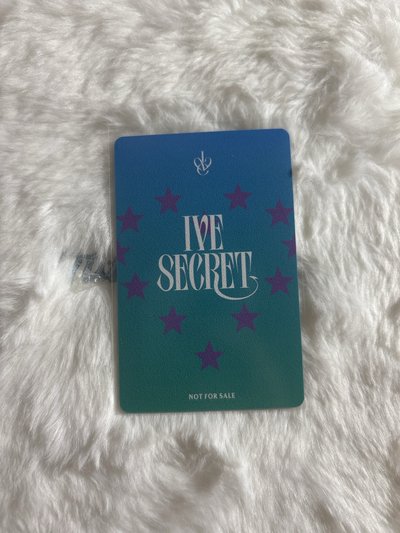 員瑛 IVE SECRET 入場卡 / 場限卡 1123 東京場限