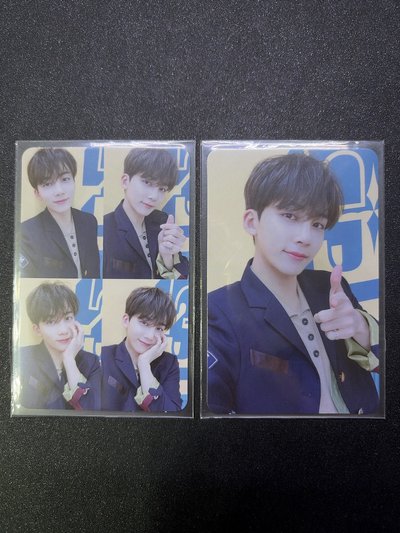 兩張 迷七 四格漢 一對