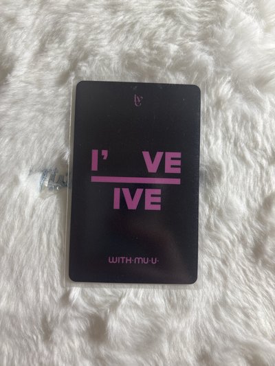 I've IVE wm 1.0 幸運卡 懟臉員