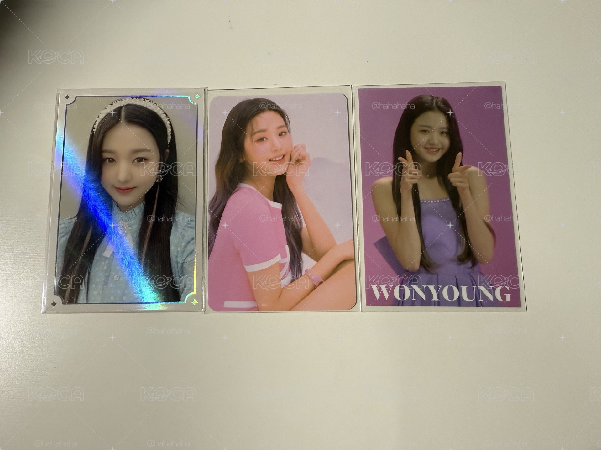 IZ*ONE  張員瑛 小卡