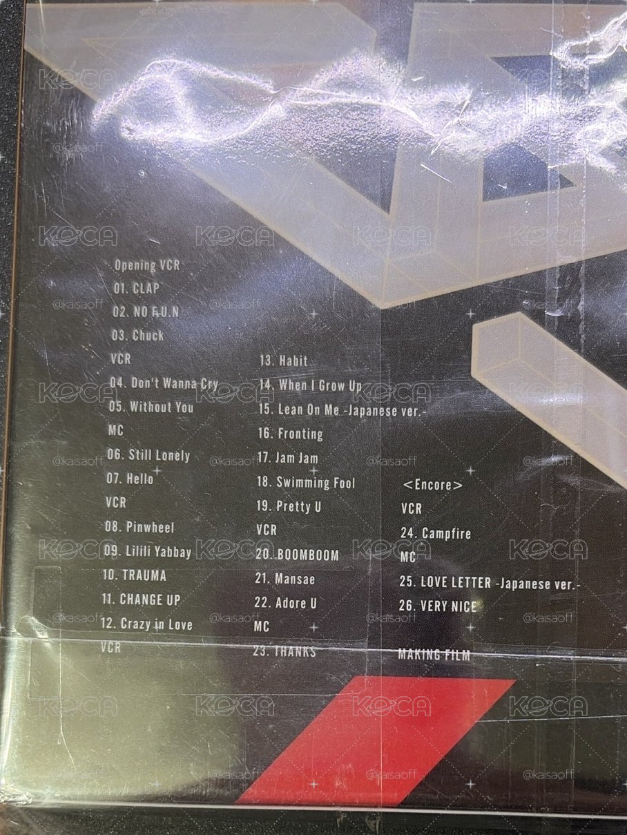 SVT 演唱會藍光 含卡