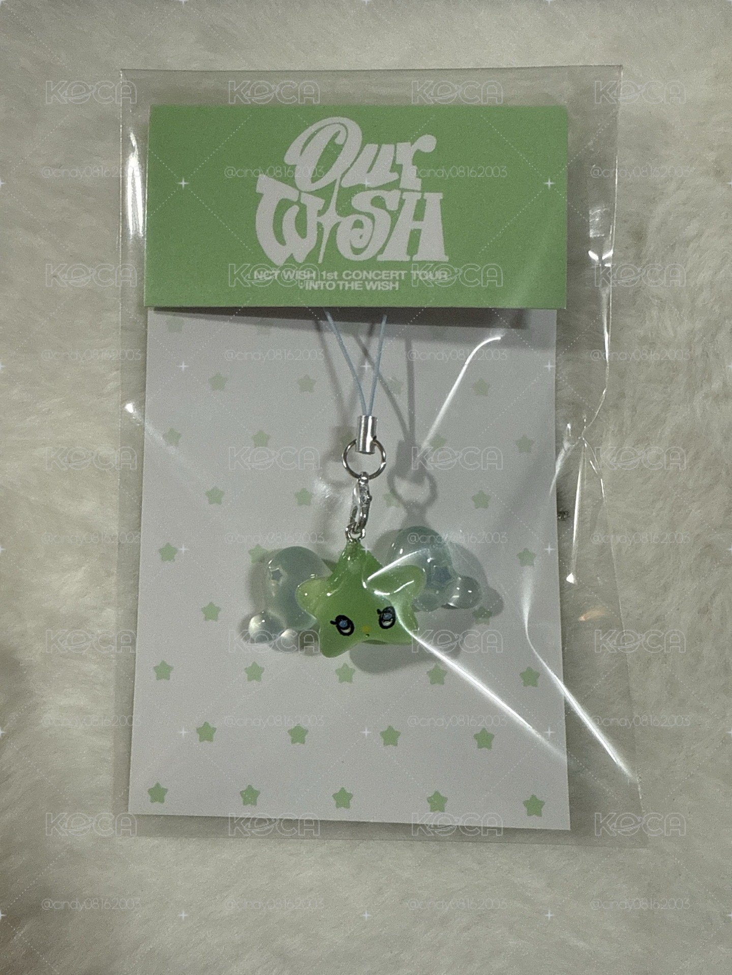 現貨 一巡韓場場週 迷你WICHU夜光吊飾
