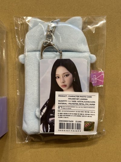 Karina卡套+娃娃+小手燈