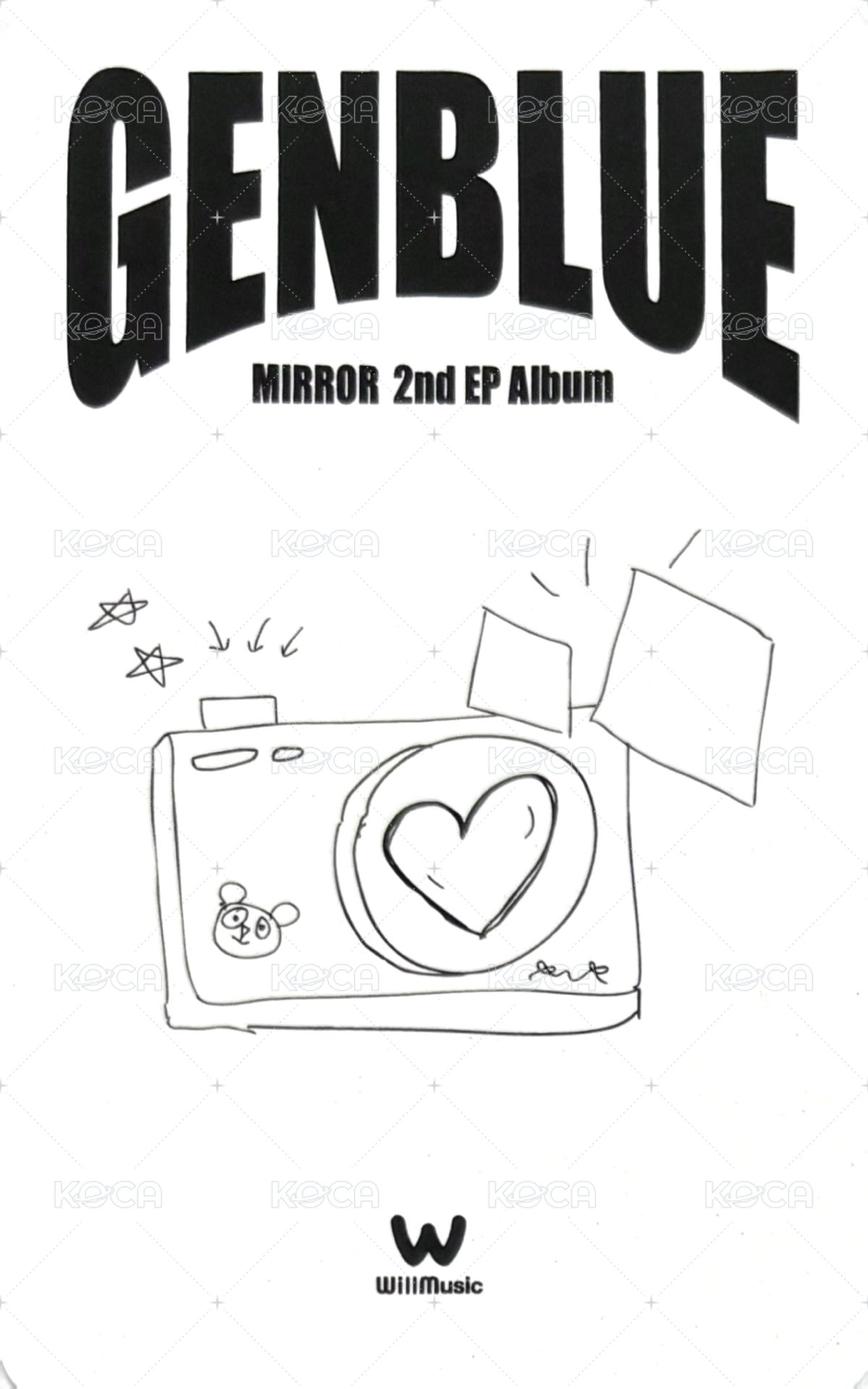 MIRROR 微樂客 簽售卡 PHOTO EVENT 背面