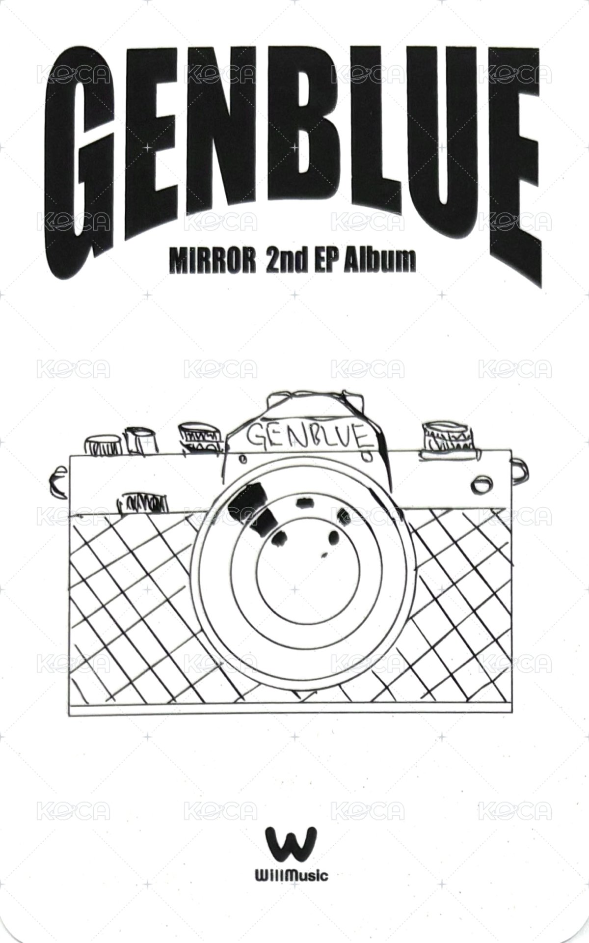 MIRROR 微樂客 簽售卡 PHOTO EVENT 背面