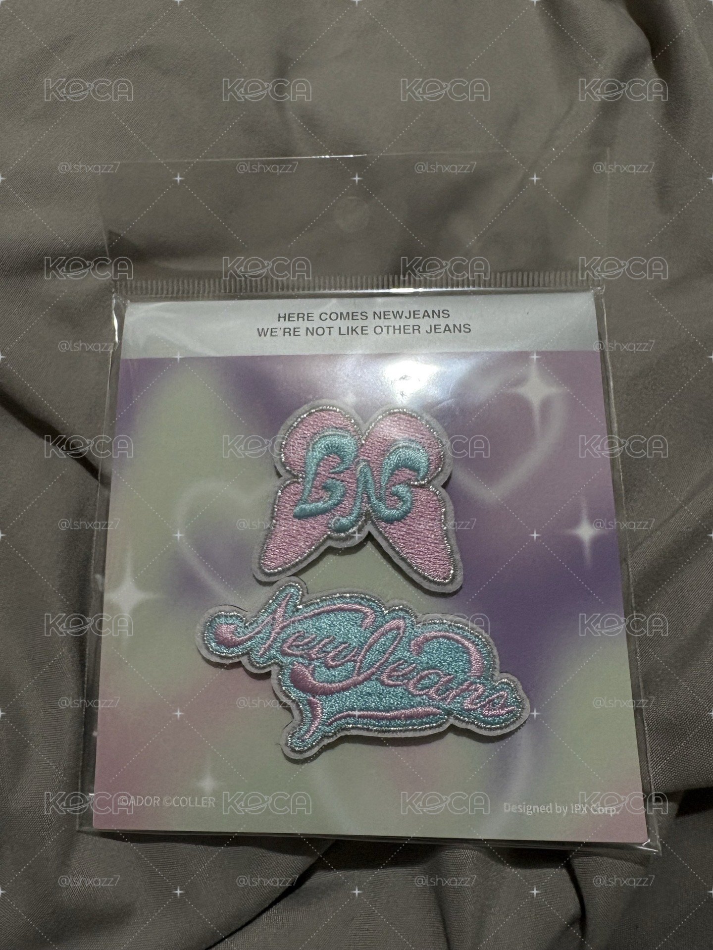NewJeans Get up裝飾扣