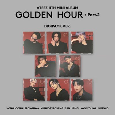 （未拆專）GOLDEN HOUR : Part.2 (DIGIPACK VER.) 單封