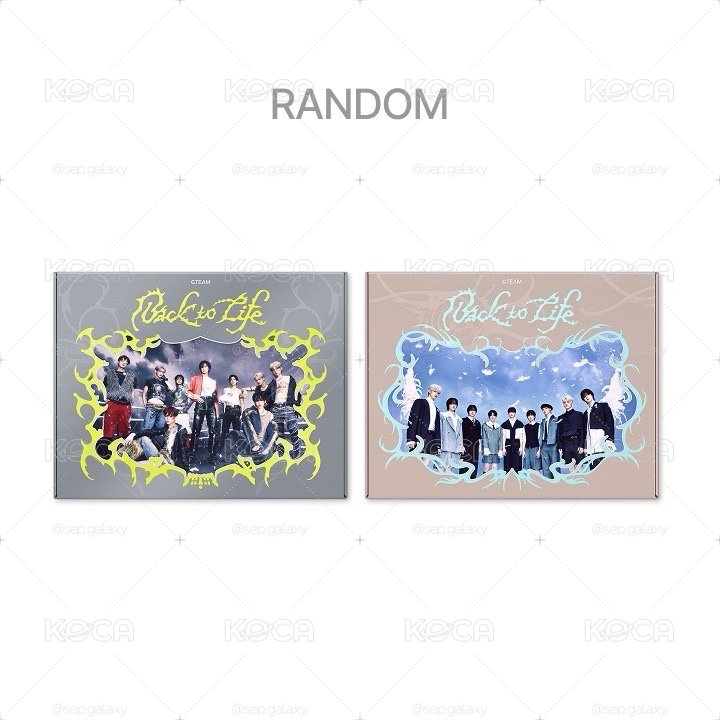 &TEAM KR 1st Mini Album 'Back to Life' 普專 全新未拆專
