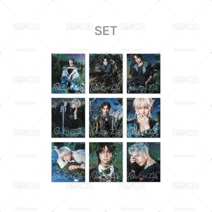&TEAM KR 1st Mini Album 'Back to Life' 單封全新未拆 (Set)
