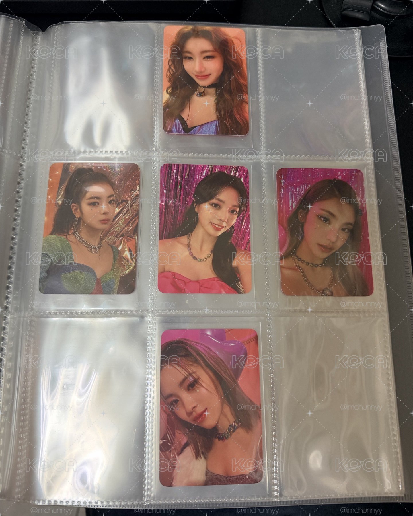 ITZY 一期會員禮小卡