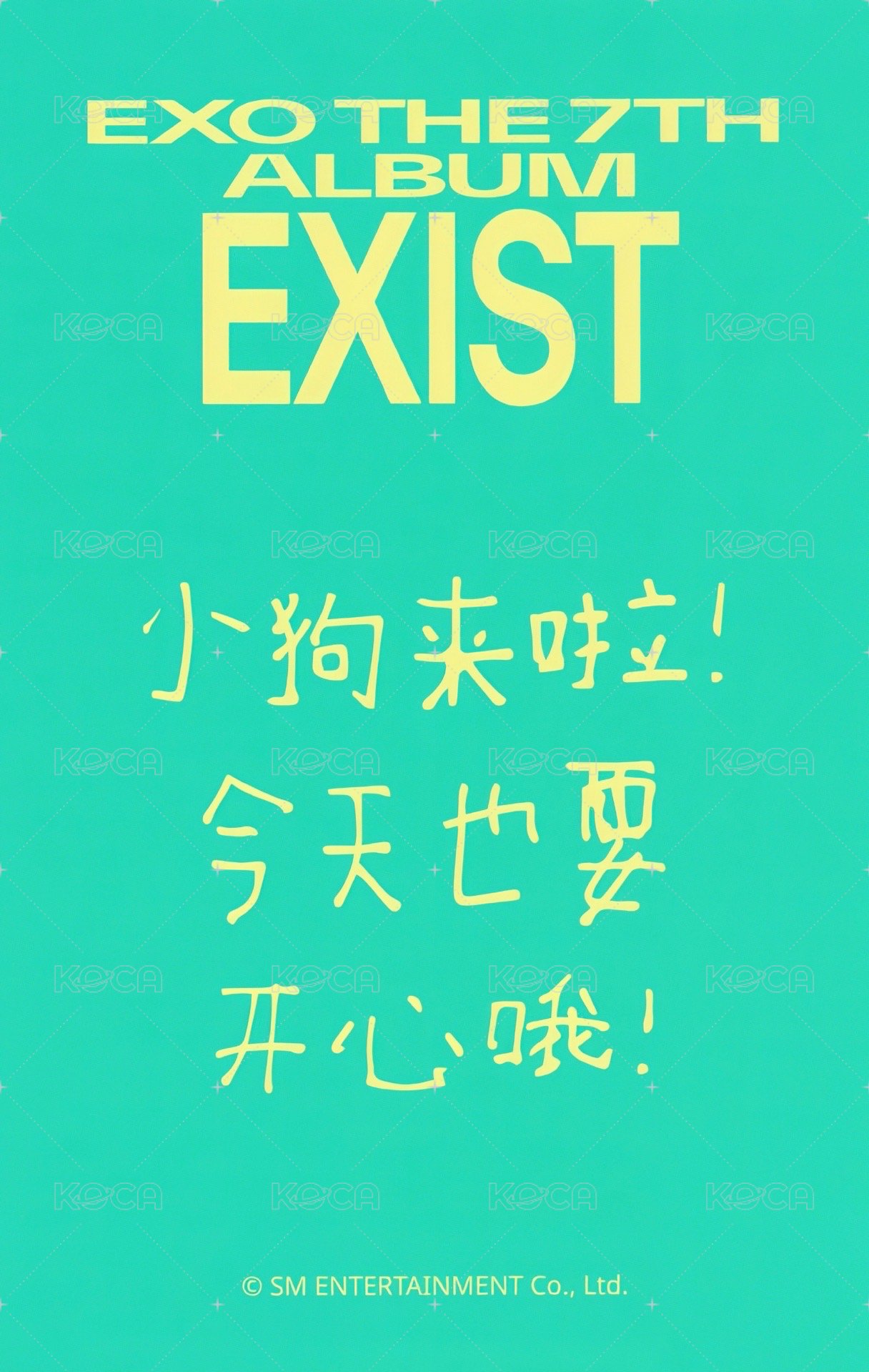 EXIST sr 幸運卡  背面
