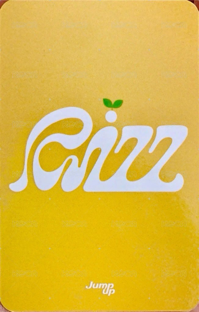 RIZZ ju 4.0線下 簽售卡 小黃帽 背面