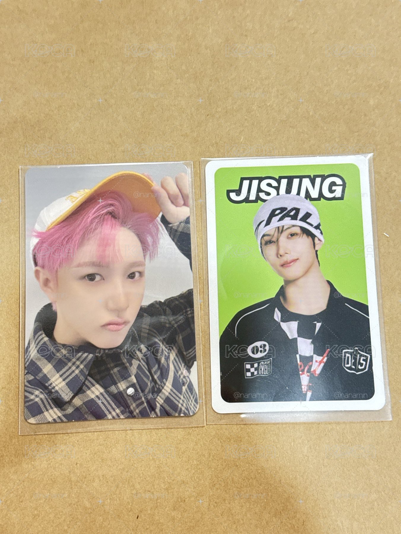 NCT DREAM FANMEETING 隨機卡包 - 仁俊自拍、志晟官拍