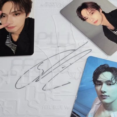 全專 ✨️ 隨機出貨【美國官網 】SEVENTEEN 親筆簽名 簽名卡 SPILL THE FEELS 迷12