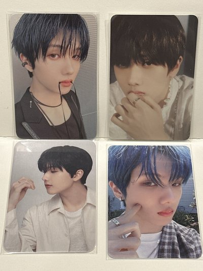 Nct Jisung 小卡 4張不拆