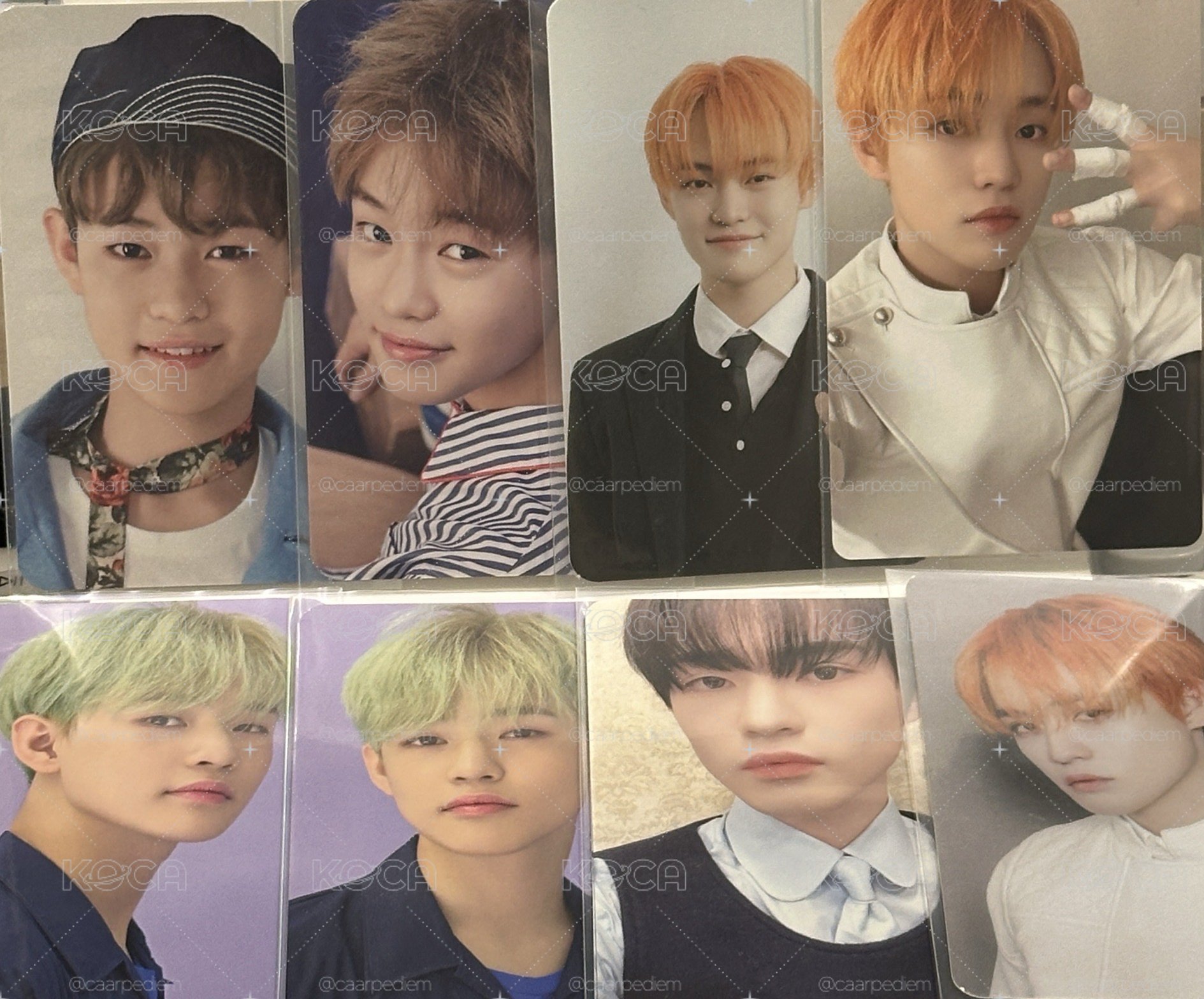 Nct 辰樂 小卡 8張不拆