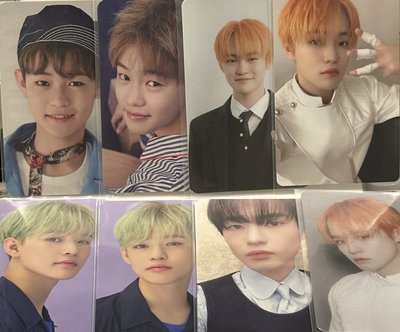 Nct 辰樂 小卡 8張不拆