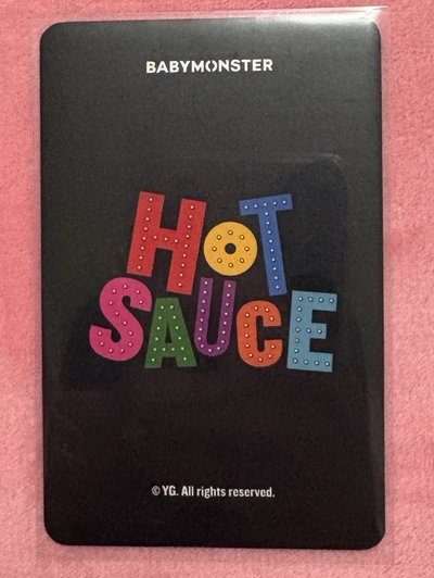 Rora HOT SAUCE 隨機卡 