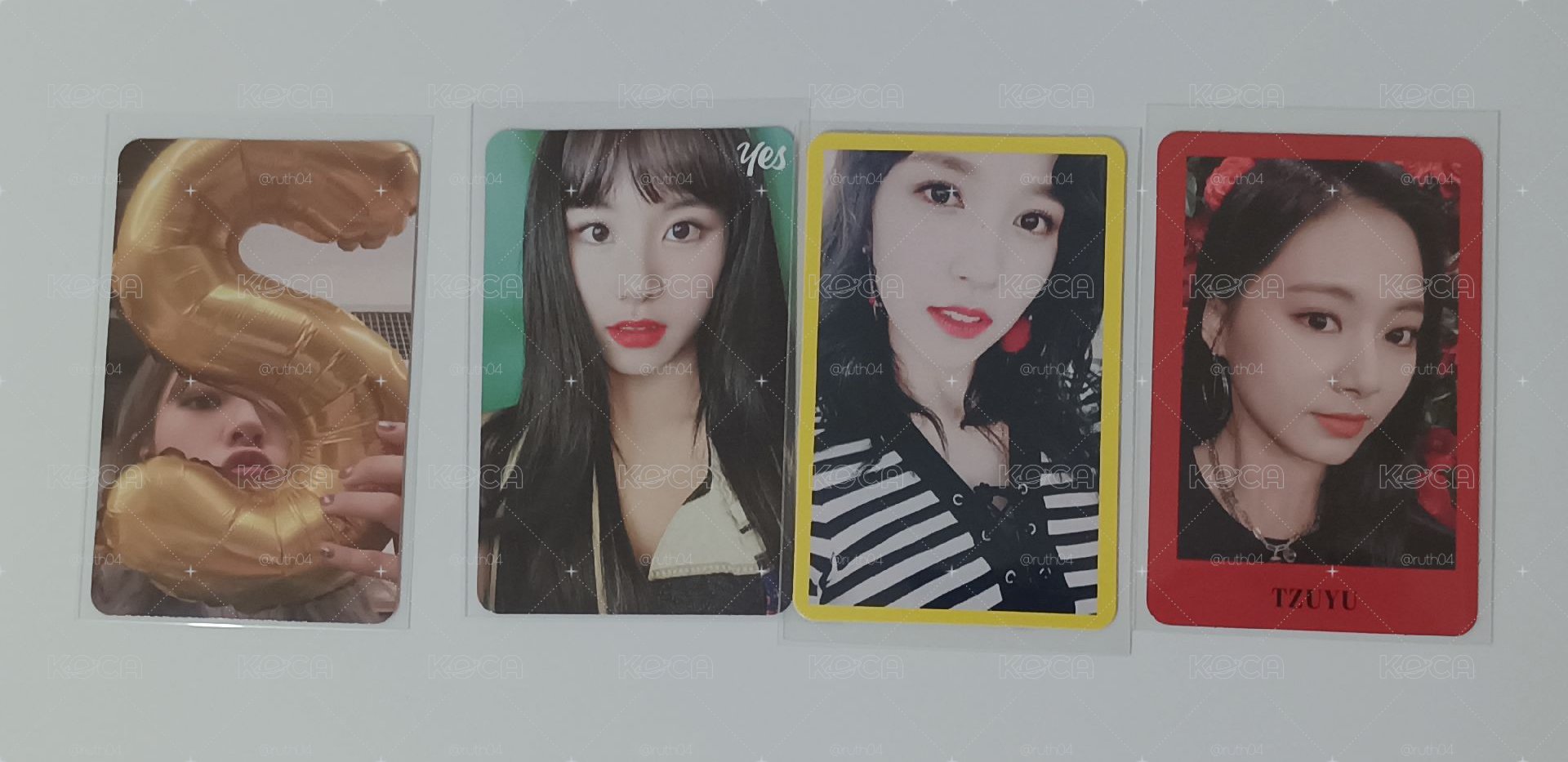 TWICE 小卡 專卡 定延、彩瑛、Mina、子瑜