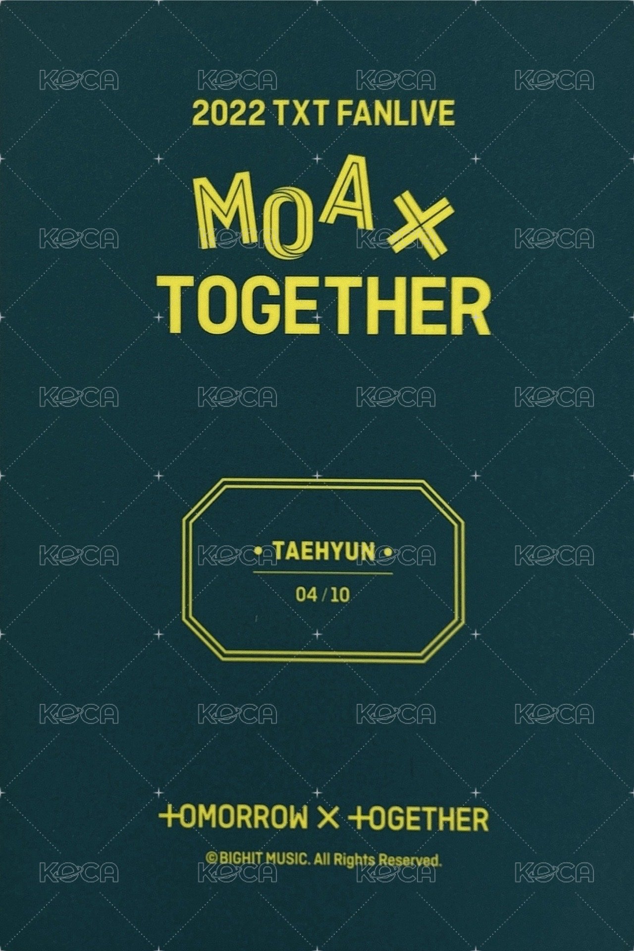 22 FANLIVE 隨機卡 04 背面