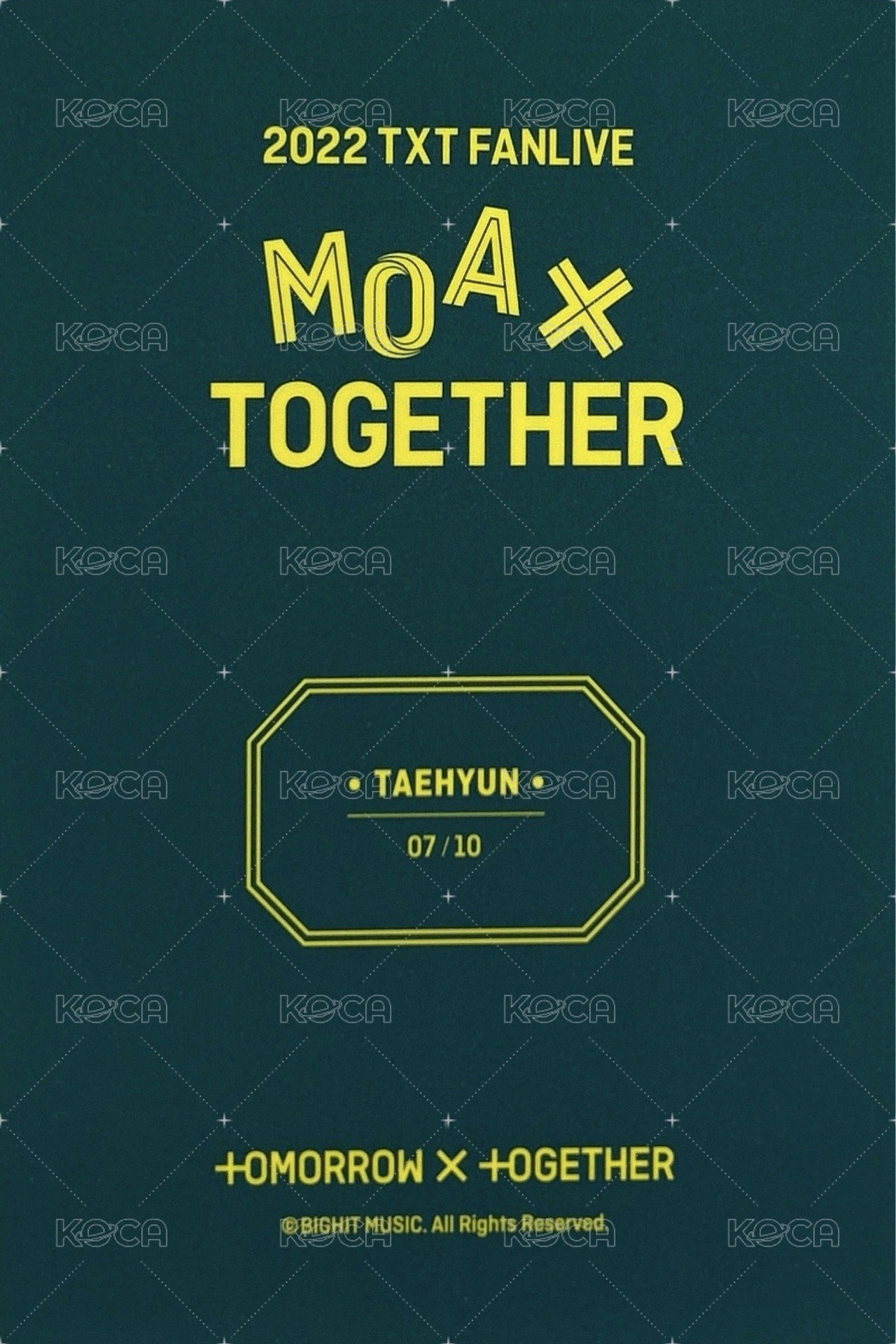 22 FANLIVE 隨機卡 07 背面