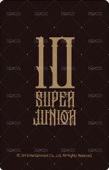 正規10 周邊卡 鑽石貼卡 背面