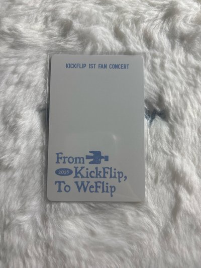 東玹 1st FC 首爾 入場卡 / 場限卡 DAY2