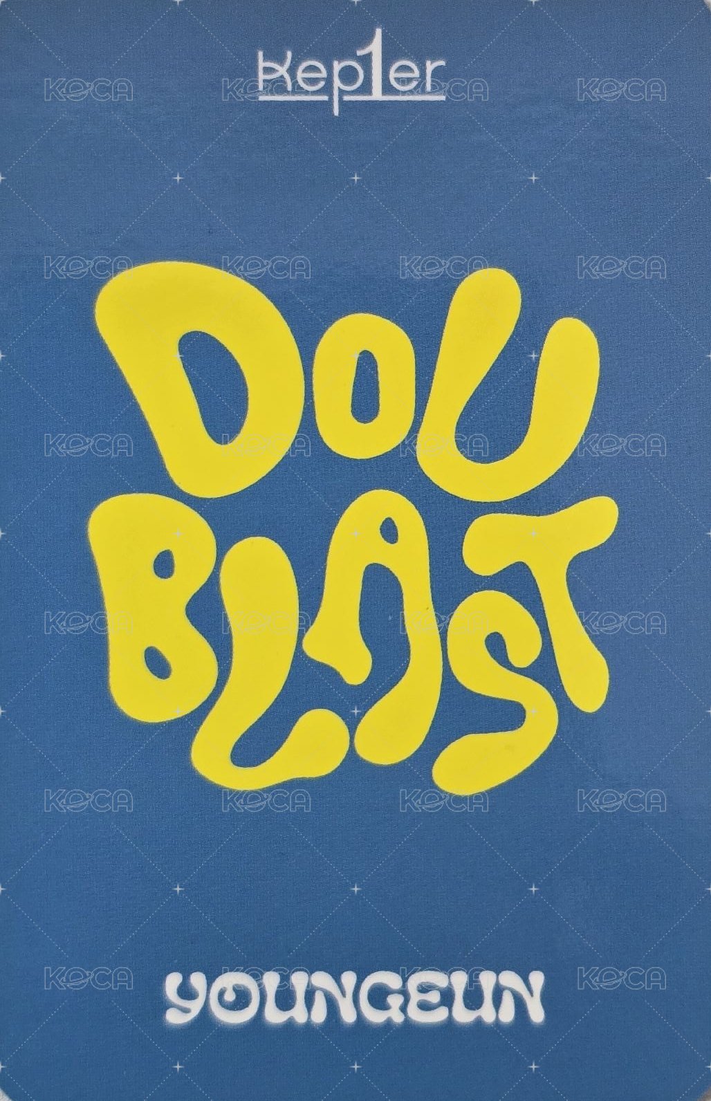 迷二 mokket 特典卡  背面