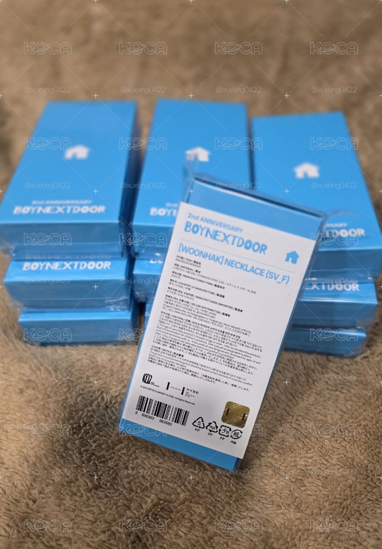 直出✨️ 餘量 二周年項鍊✨️全新未拆含卡✨️