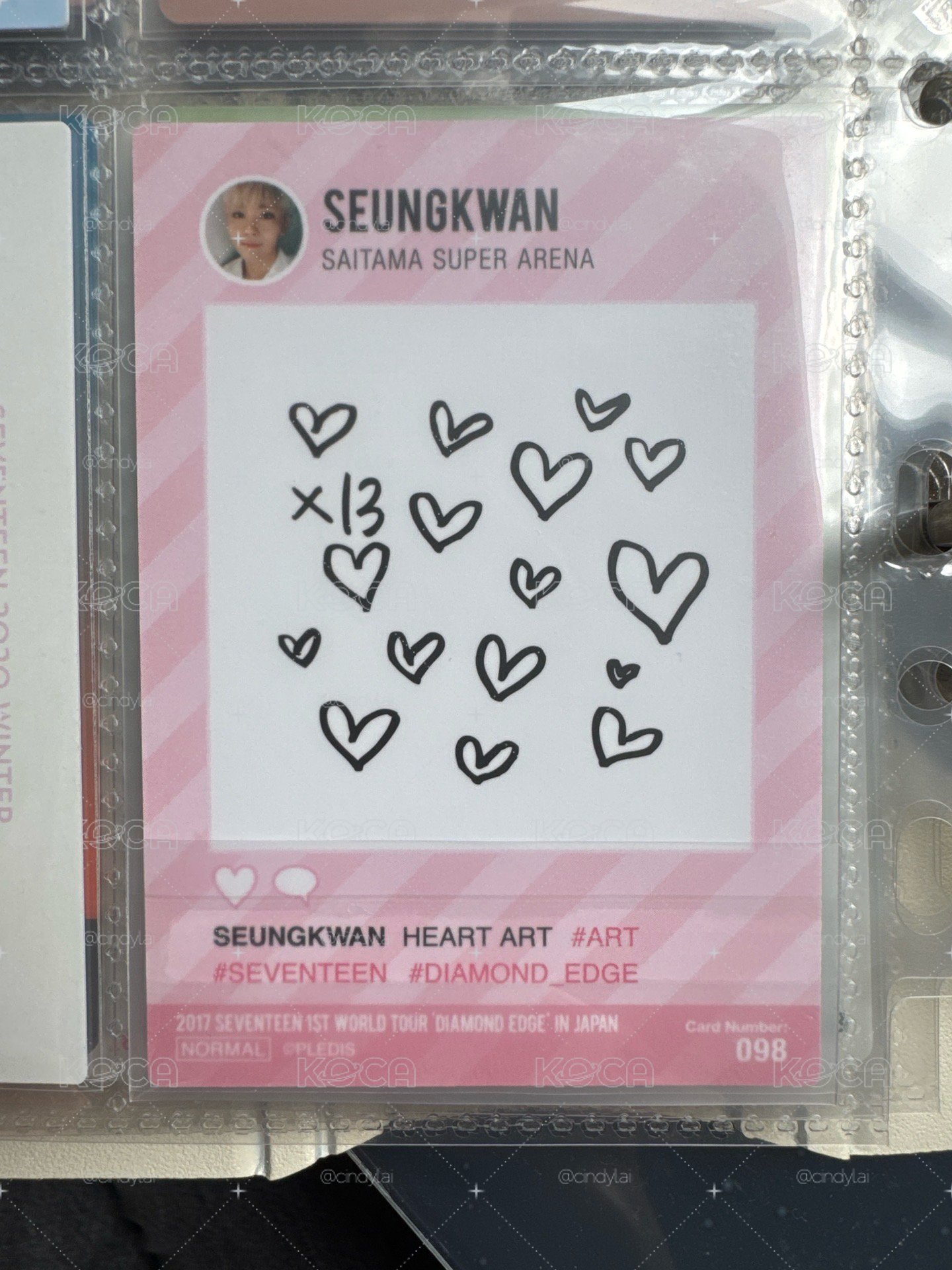 SVT 勝寛 DIAMOND EDGE隨機日卡