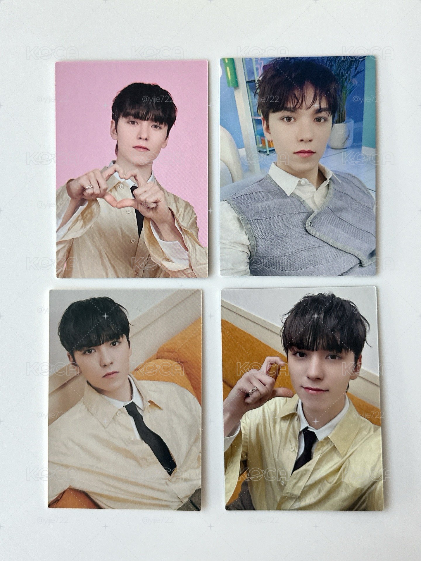 SEVENTEEN VERNON 崔瀚率 外套卡、日本見面會隨機卡