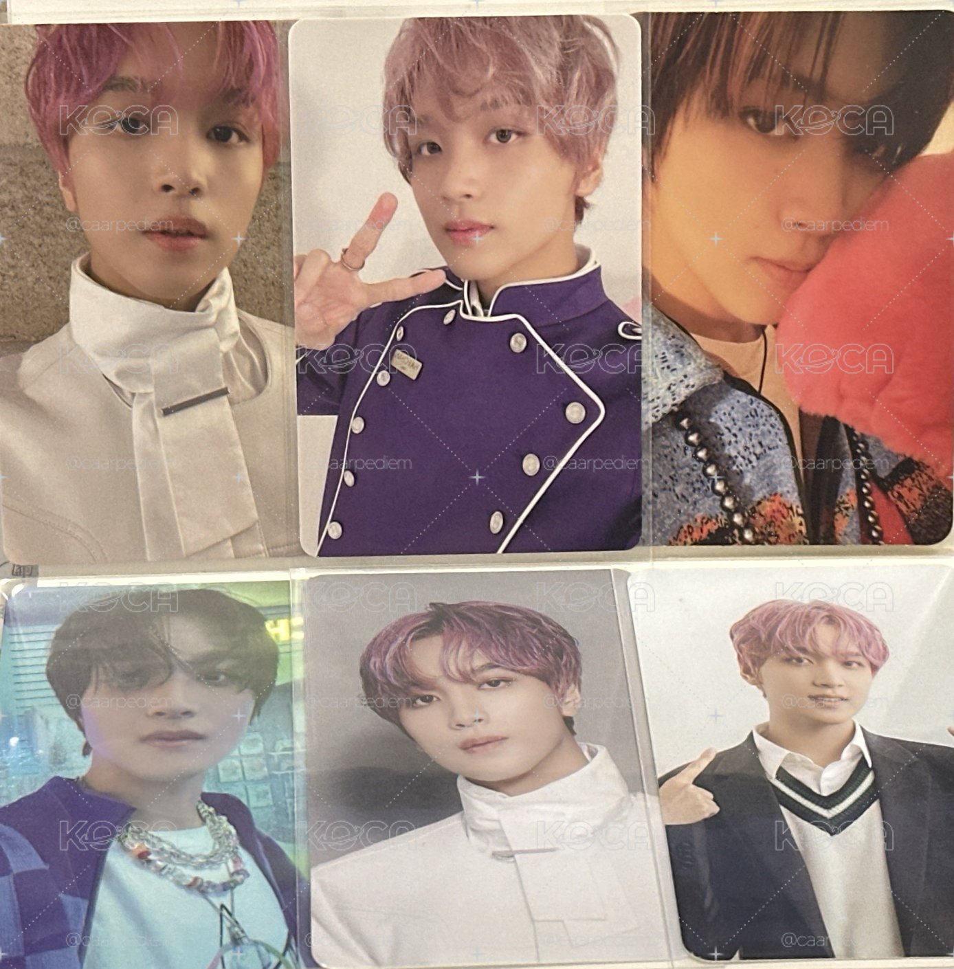 Nct Haechan 小卡 6張不拆