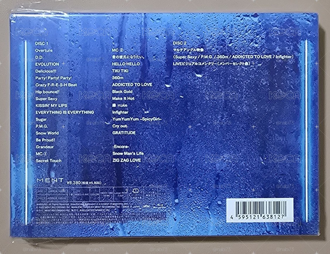 Snow ManSnow Man LIVE TOUR 2021 Mania專輯】Snow Man LIVE TOUR 2021