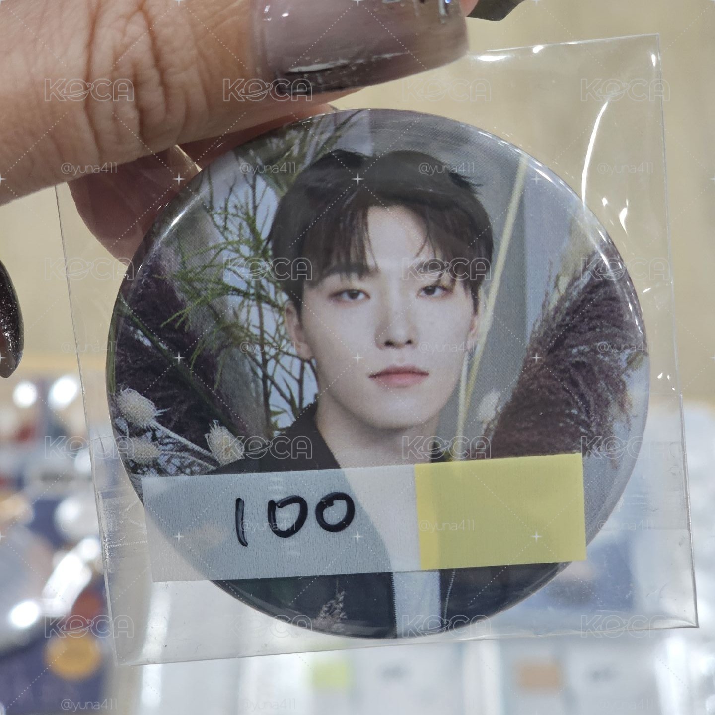 SEVENTEEN 2025 CAFE 徽章 李燦