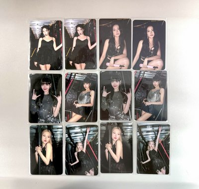 2巡周邊卡 LISA ROSÉ JISOO