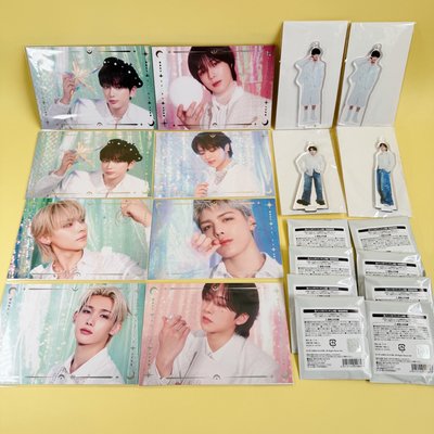 ＆TEAM CAFE 現貨區：明信片/B款徽章/SARUA立牌