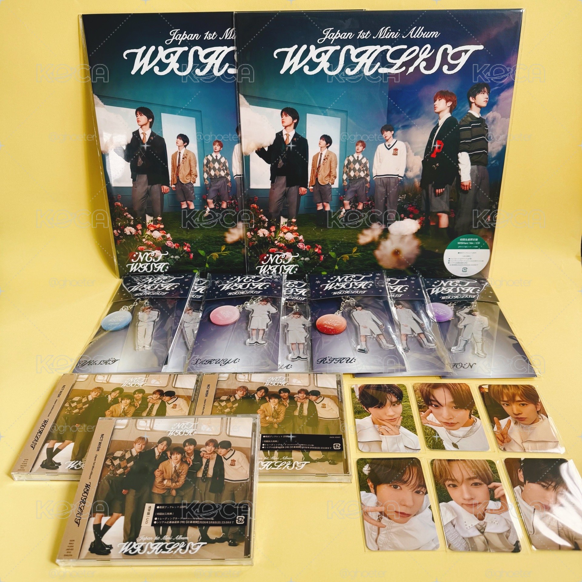 現貨含mumo特典：NCT WISH-WISHLIST日專，Dreamy版：RIKU