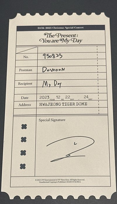 2023 聖誕場 度云 票卡