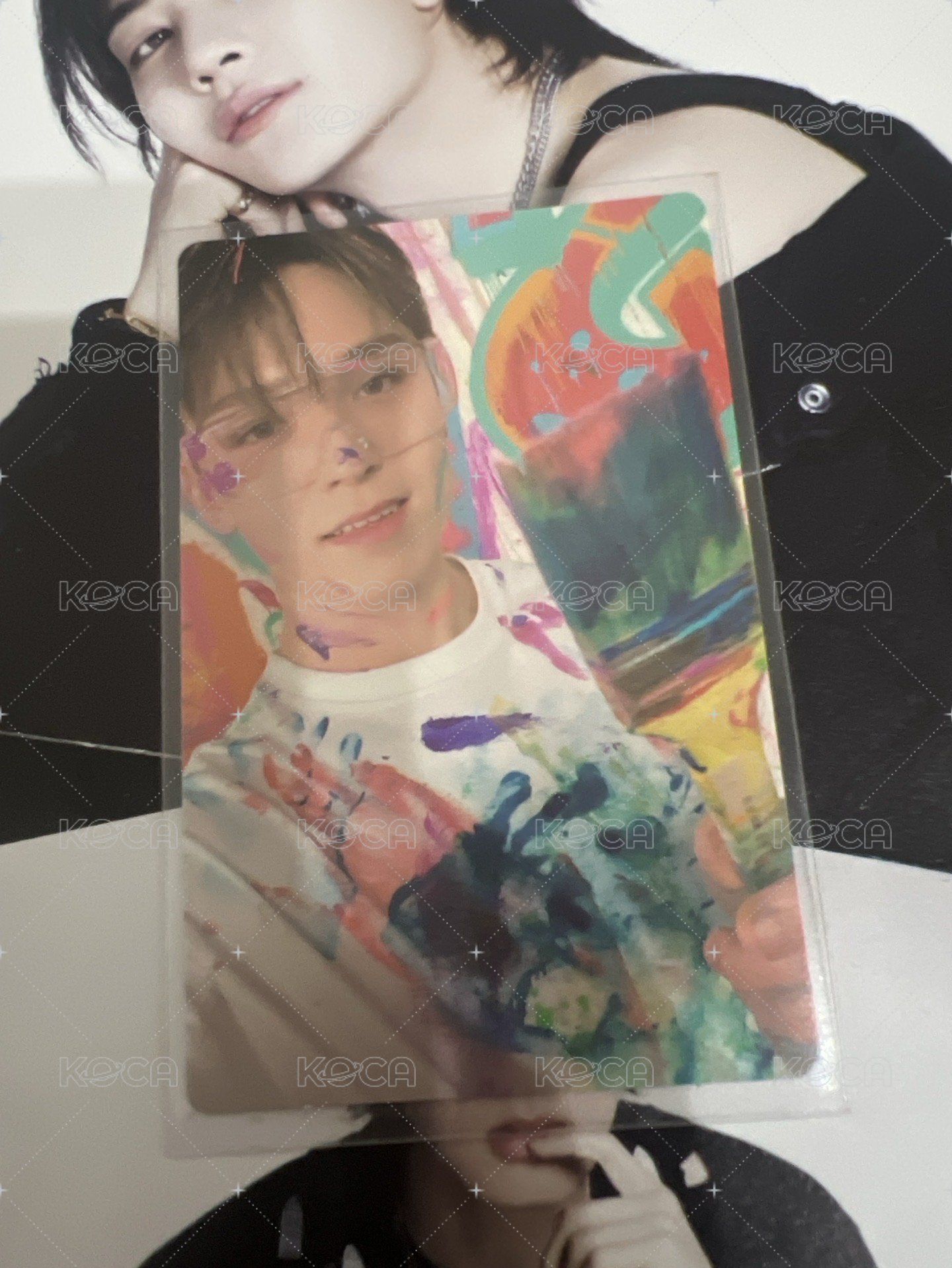 笑得燦爛