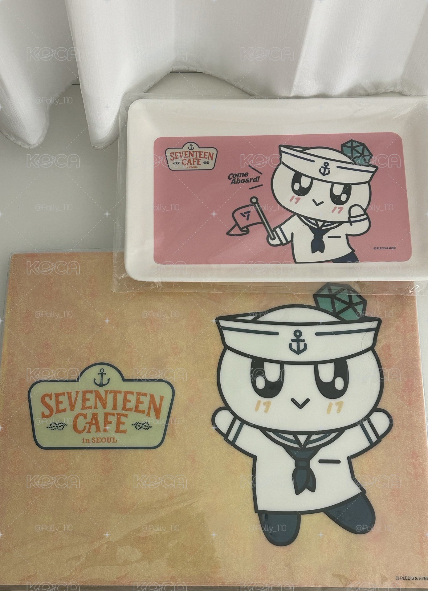 seventeen 首爾咖啡廳 餐盤+餐墊