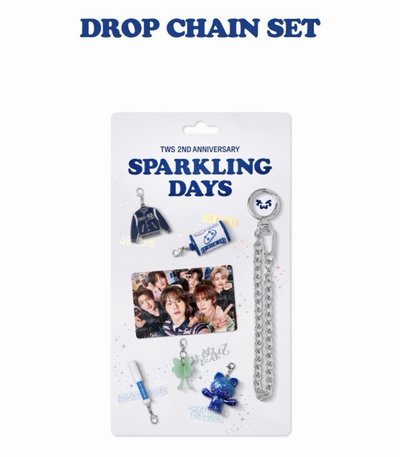 TWSTWS Sparkling Days Official Merch文創小物】TWS 兩週年吊飾DROP