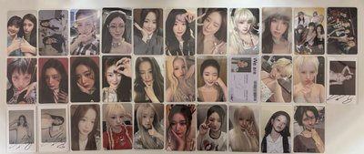 idle小卡 特典多專卡少 刷居多其他成員也有