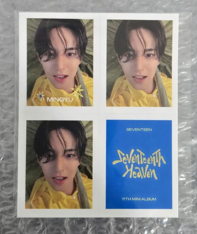 珉奎 特典 全新未拆封 小卡 貼紙