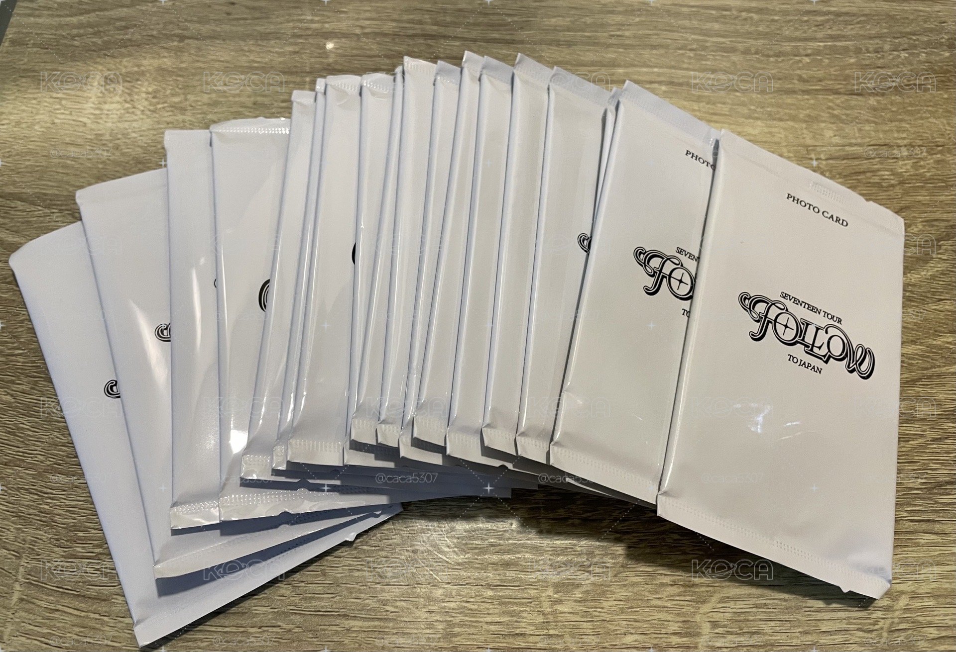 全新未拆 follow日巡隨機卡 照片卡包
